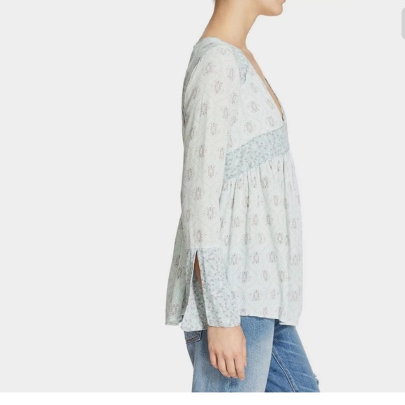 Free People Rolling Hills Print Tunic boho - Picture 7 of 16